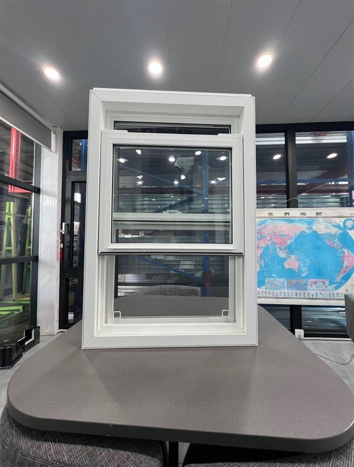 Custom Size UPVC Double Hung Windows For Reliable Replacement high quality