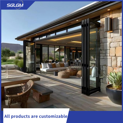 Bibien ta 'barra ta' l-aluminju Bifold