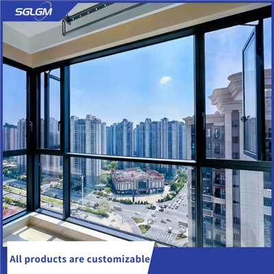 Twieqi tal-ħġieġ doppju tal-aluminju